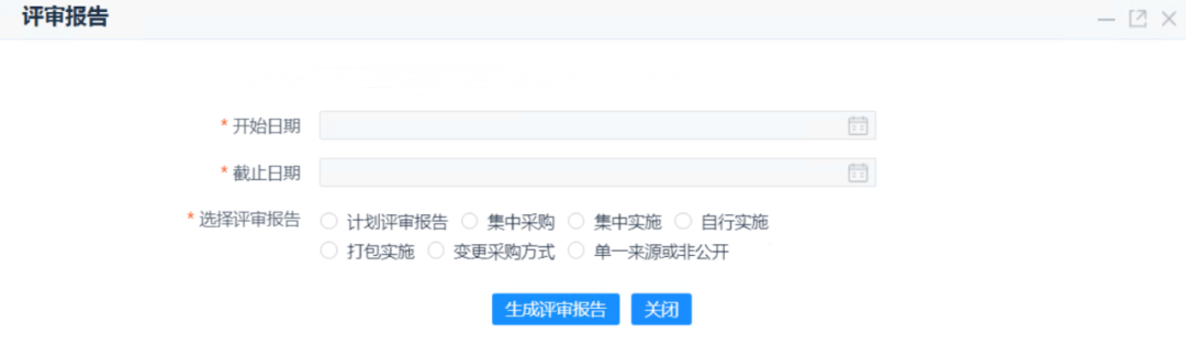 评审报告